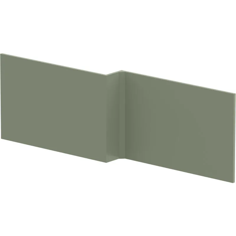 Balterley Square Mdf Reversible Shower Bath Front Panel Satin Green 1700mm Green