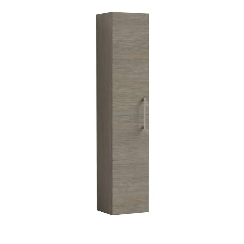 Balterley 300 mm Tall Wall Hung Unit, Solace Oak Finish in Brown Brown