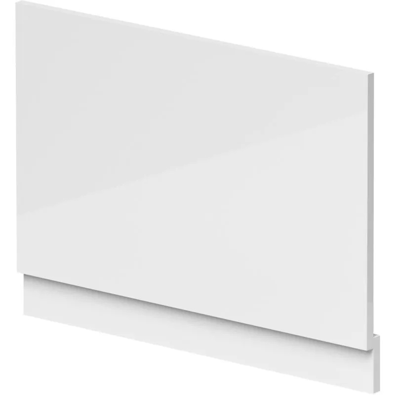 Balterley Mdf Bath End Panel & Plinth - 800mm - Gloss White White