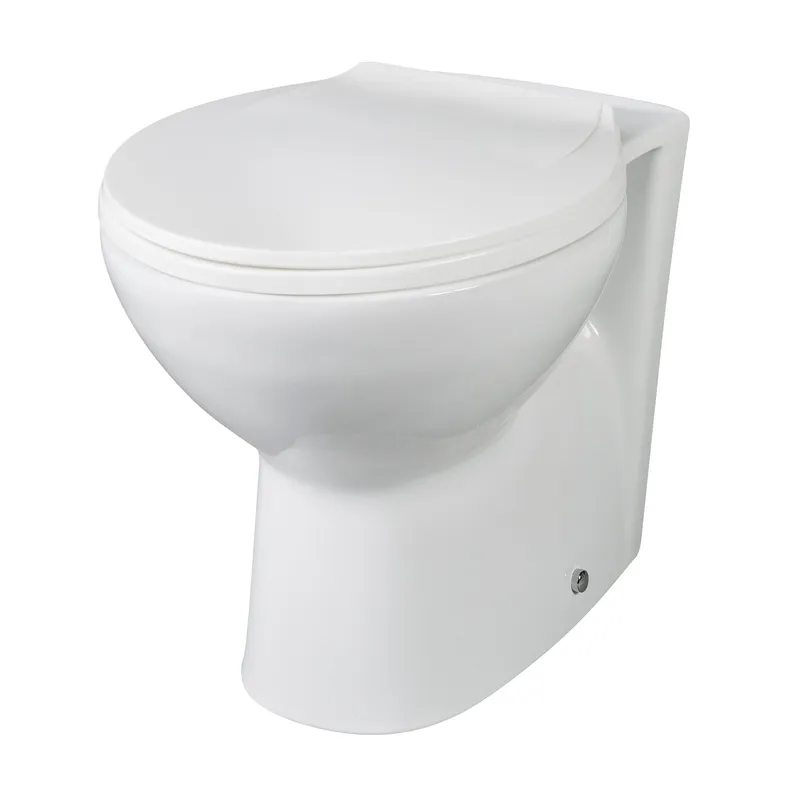Balterley Bathroom Back to Wall Toilet Pan, 410mm x 355mm, White White