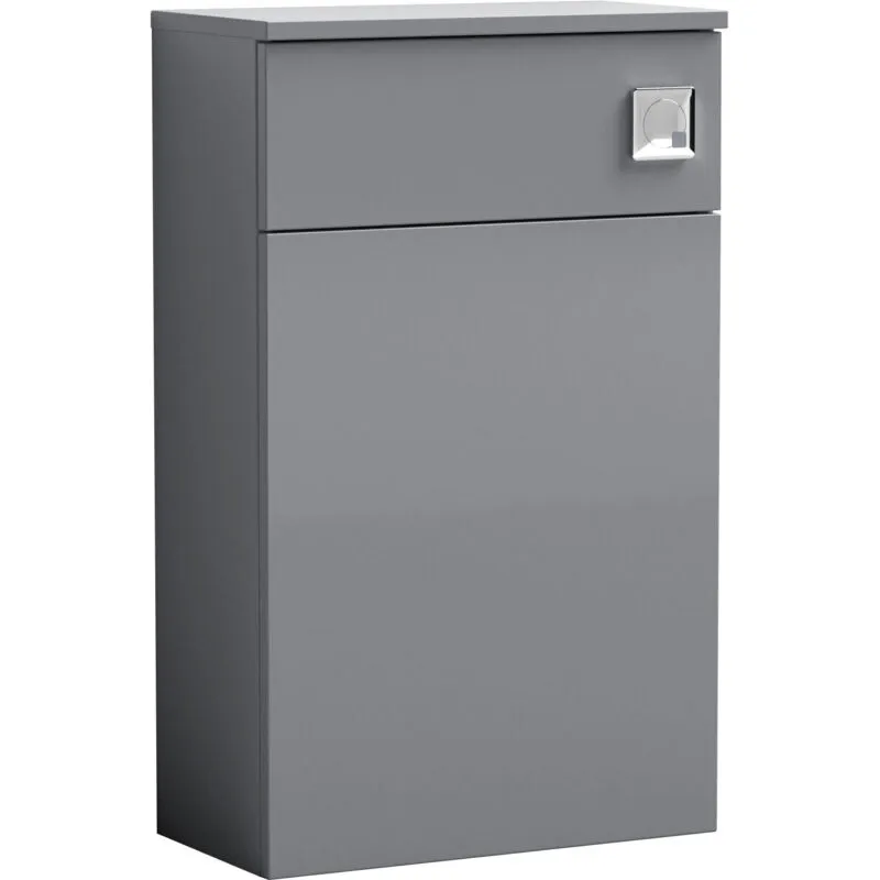Balterley Contemporary Compact WC Toilet Unit 500mm - Grey