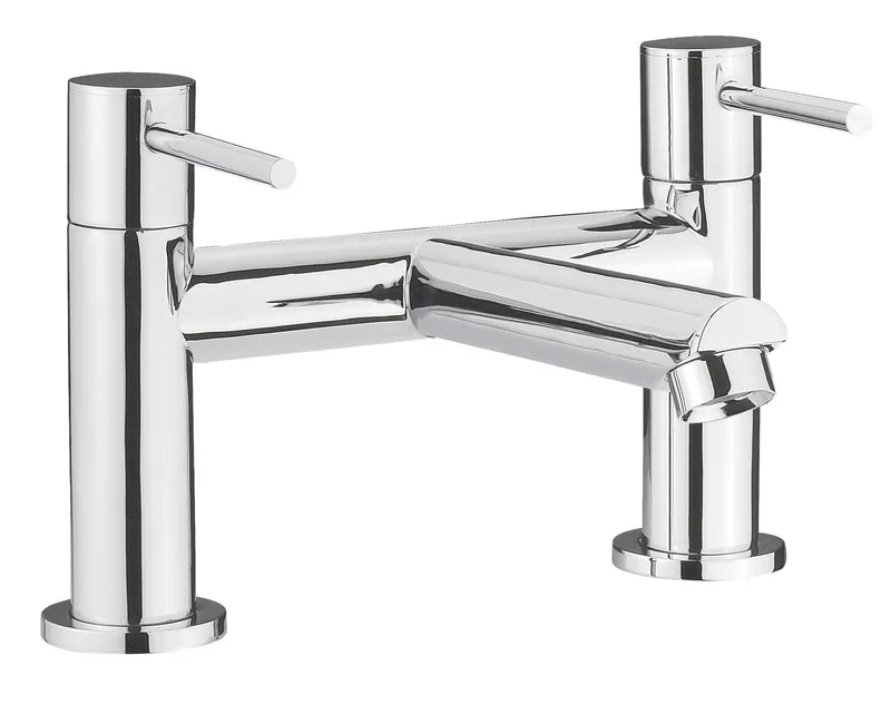 Balterley - Luxury Round Deck Mounted Bath Filler Tap - Chrome
