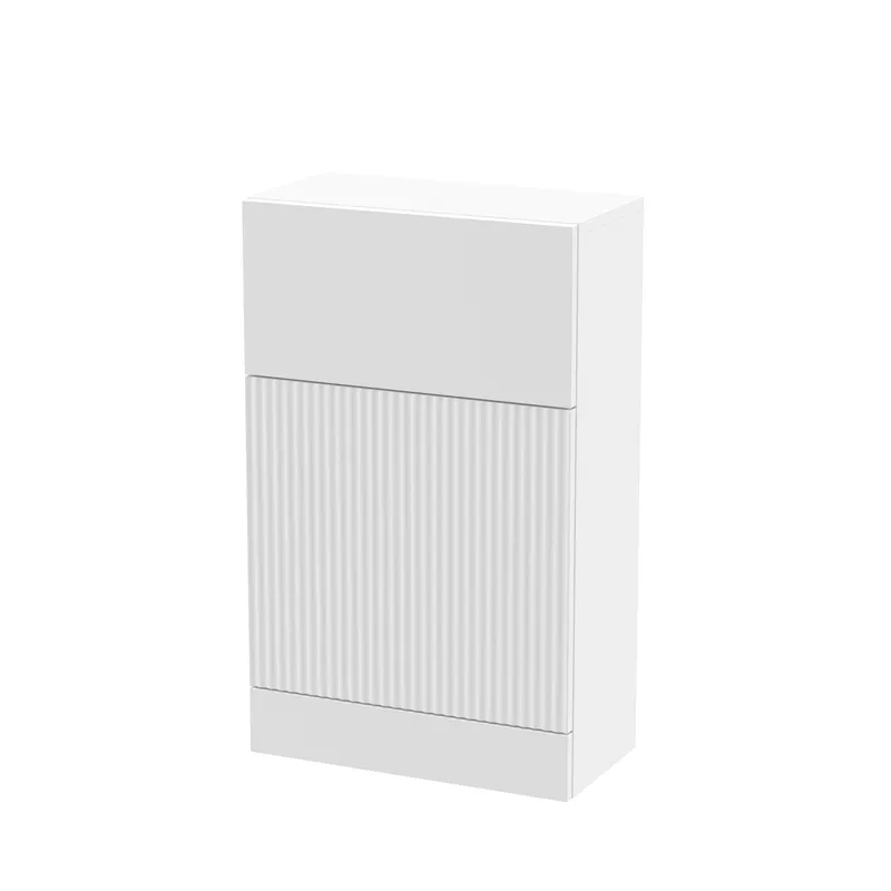 Balterley Fluted 500mm Floor Standing WC Unit - White White