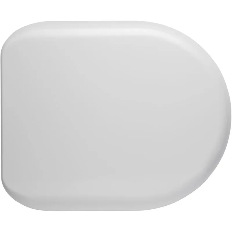 Balterley Luxury Soft Close d Shape Top Fix - White