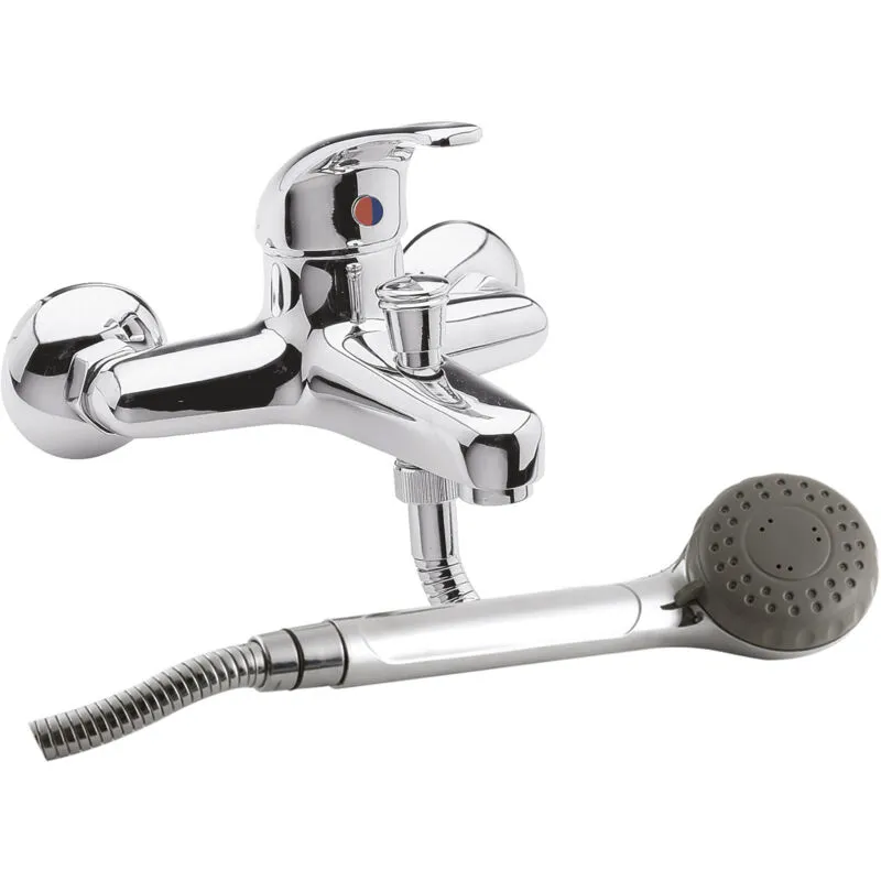 Balterley - Modern Bathroom Pair of Wall-Mount Couplings, 25mm x 65mm, Chrome