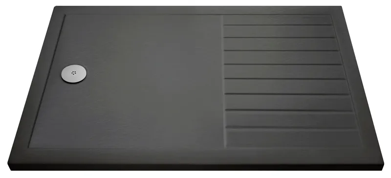 Balterley - Premium Walk-In Shower Tray 1400mm x 900mm - Slate Grey