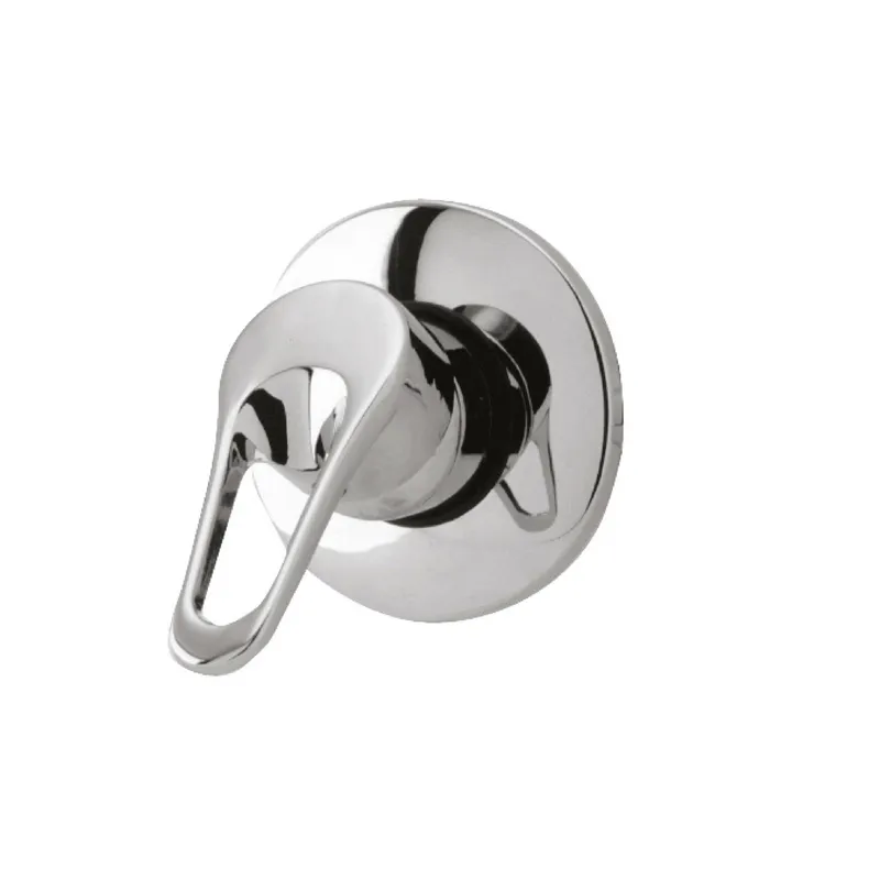Balterley Round Concealed Or Exposed Manual Shower Valve 1 Outlet Chrome in Silver Silver