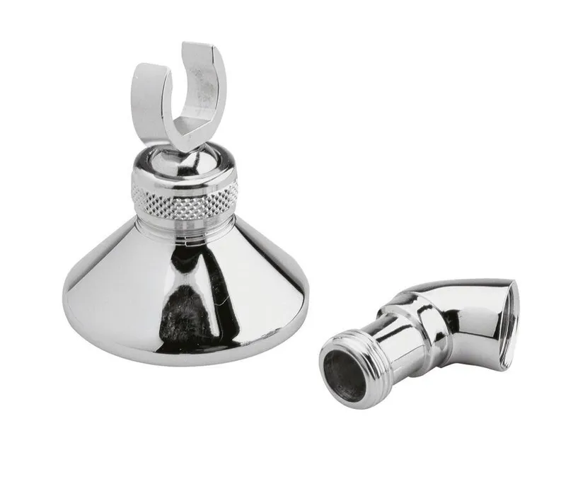 Balterley - Round Wall Bracket and Elbow - Chrome