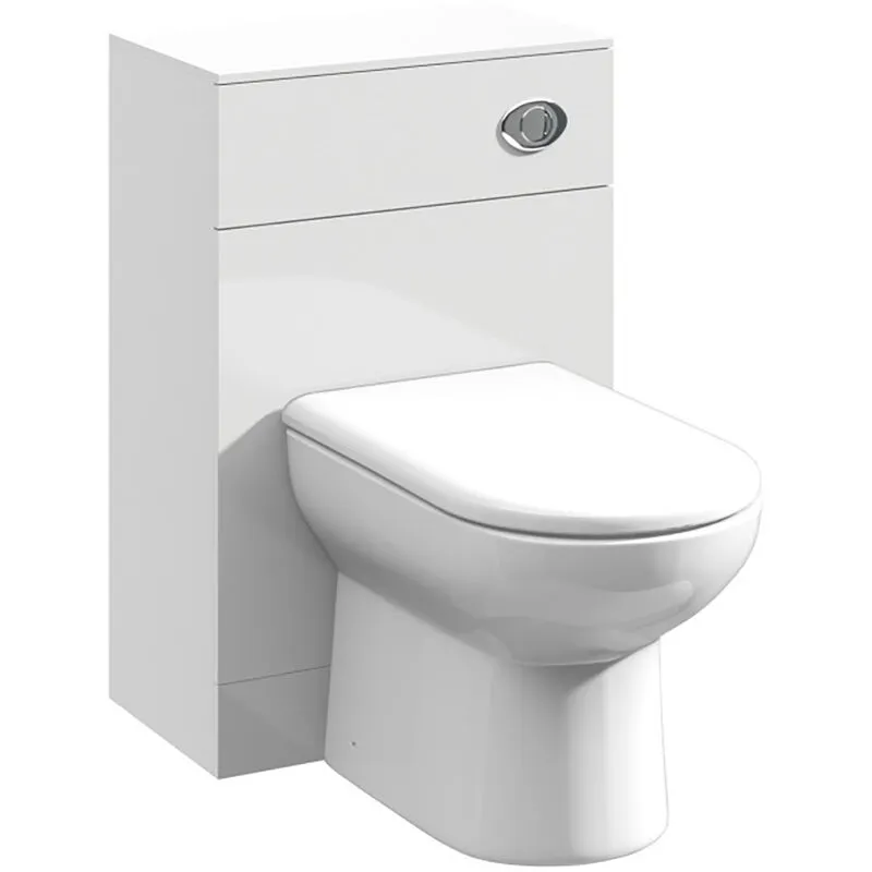 Balterley - Slimline wc Unit - 500mm - Gloss White