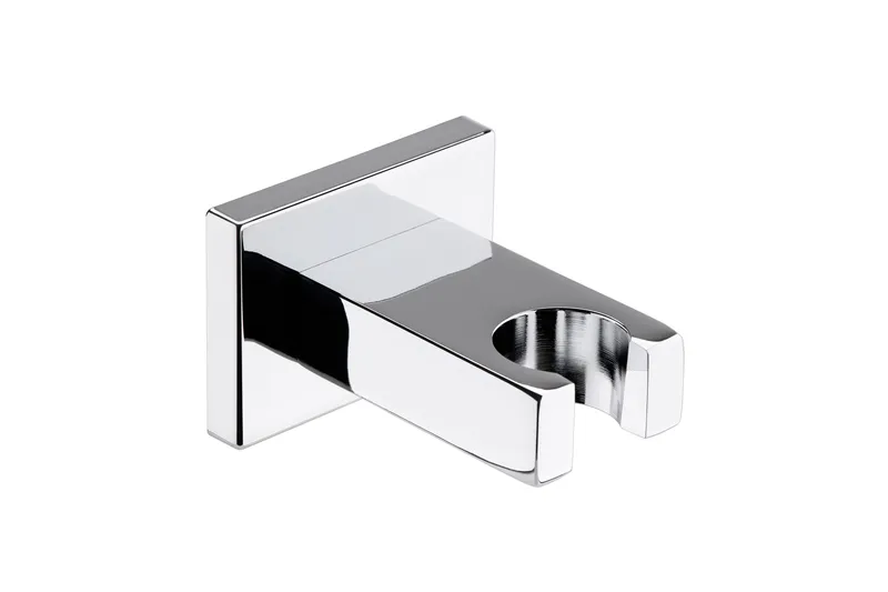 Balterley Square Wall Bracket Chrome in Silver Silver