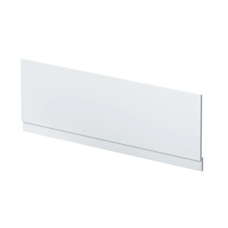 Balterley Straight Reversible Bath Front Panel & Plinth - 1700mm - Satin White White
