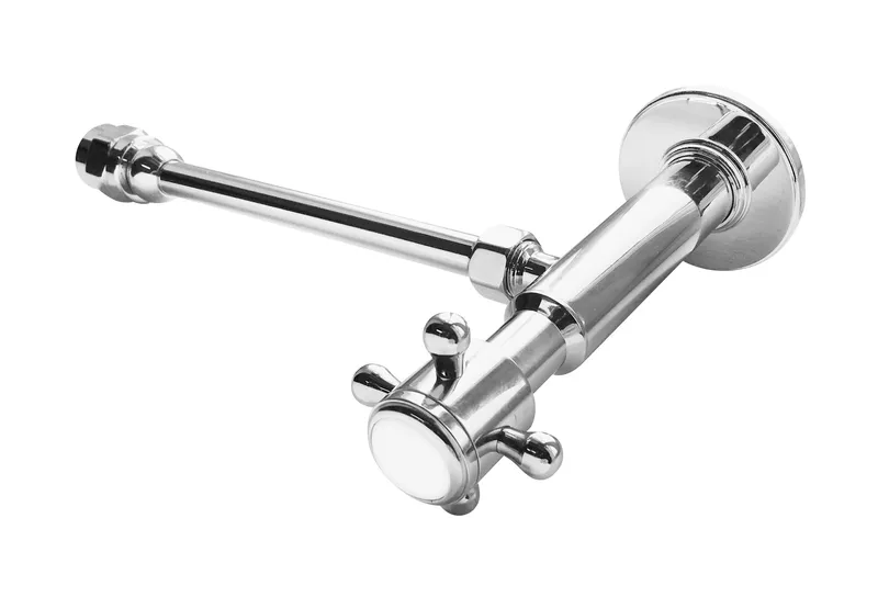 Balterley Traditional Ceramic Accessories Cistern Cut-Off Valve - Chrome in Silver Silver