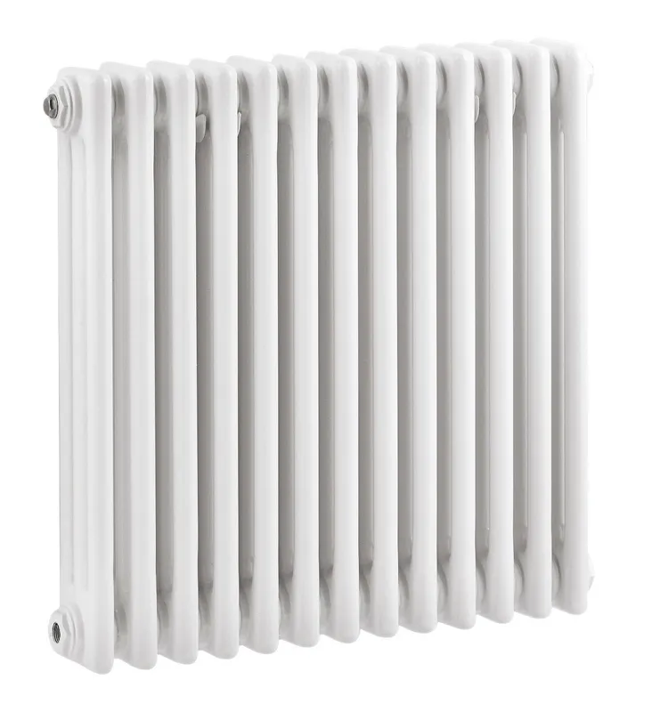 Balterley Triple Column Traditional Radiator 600 x 605mm - High Gloss White White