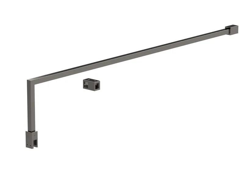 Wetroom Screen Support Arm - Brushed Pewter Balterley