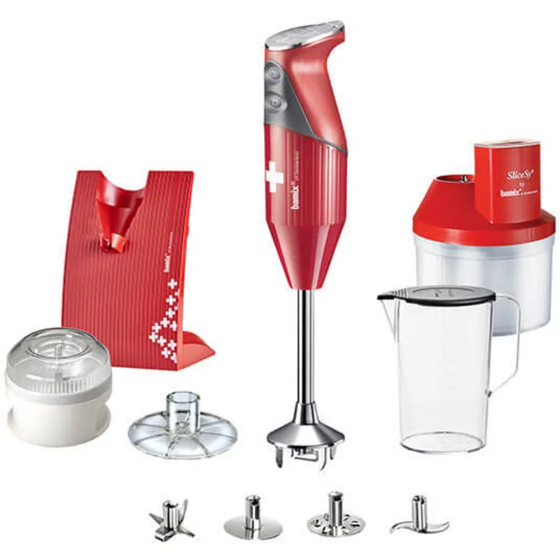Bamix Superbox Red 200W Hand Blender