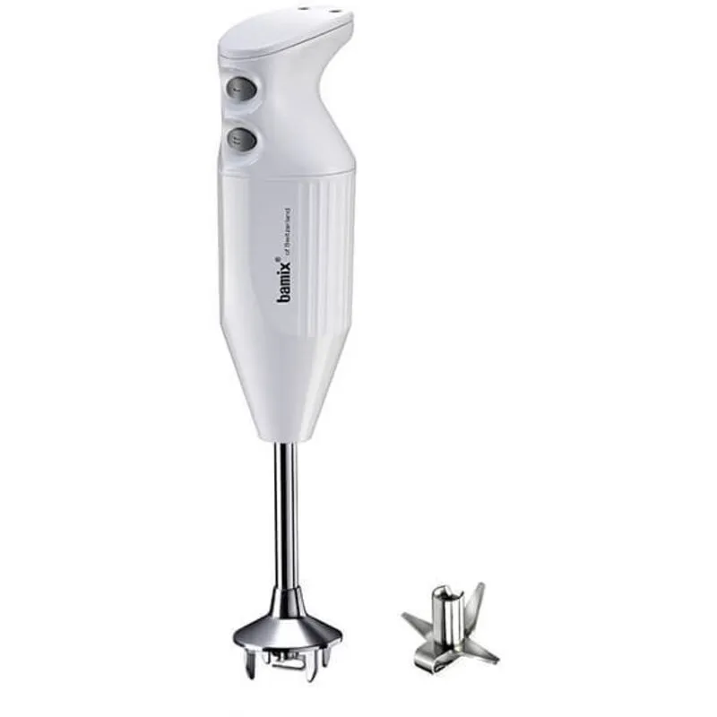 One White 160W Hand Blender - Bamix