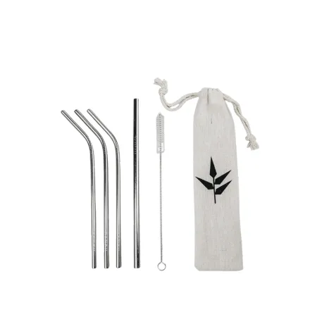 Banbu straws Stainless steel - 4pcs