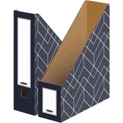 Bankers Box Decor Magazine File Grey (Pack of 5) 4483501