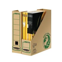 Bankers Box Earth Series Magazine File Brown (20 Pack)