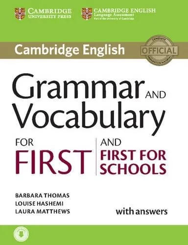 Barbara Thomas Grammar and Vocabulary for First and First for Schools Book with Answers and Audio