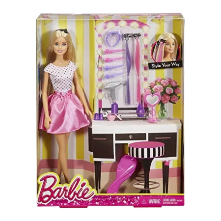 Barbie Barbie Doll With Hair Accessories