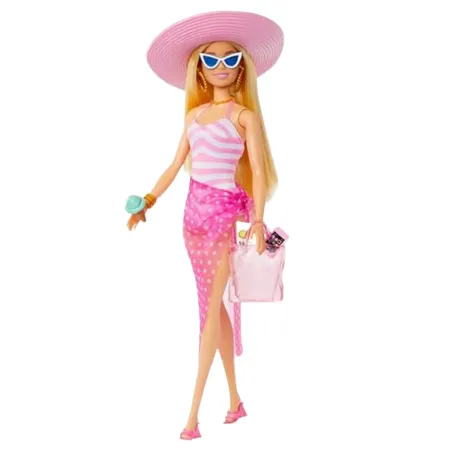 Barbie Fashion Doll in Swimsuit & Accessories