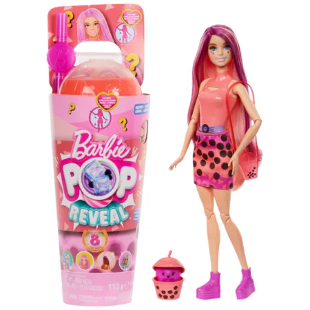 Barbie Pop Reveal Bubble Tea Series – Mango Mochi