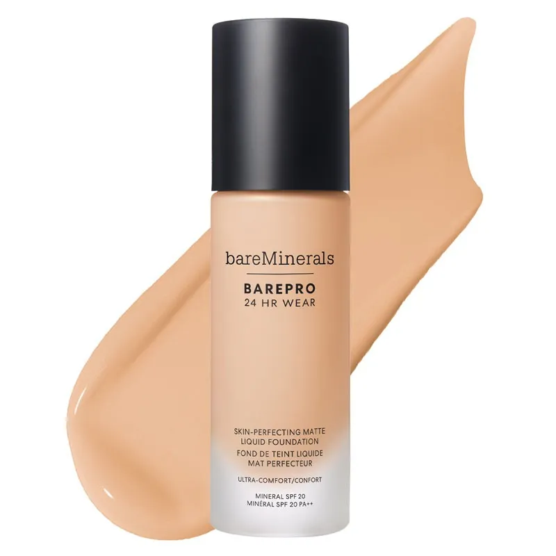 bareMinerals Barepro 24hr Matte Comfort Liquid Foundation SPF20 30ml-L
