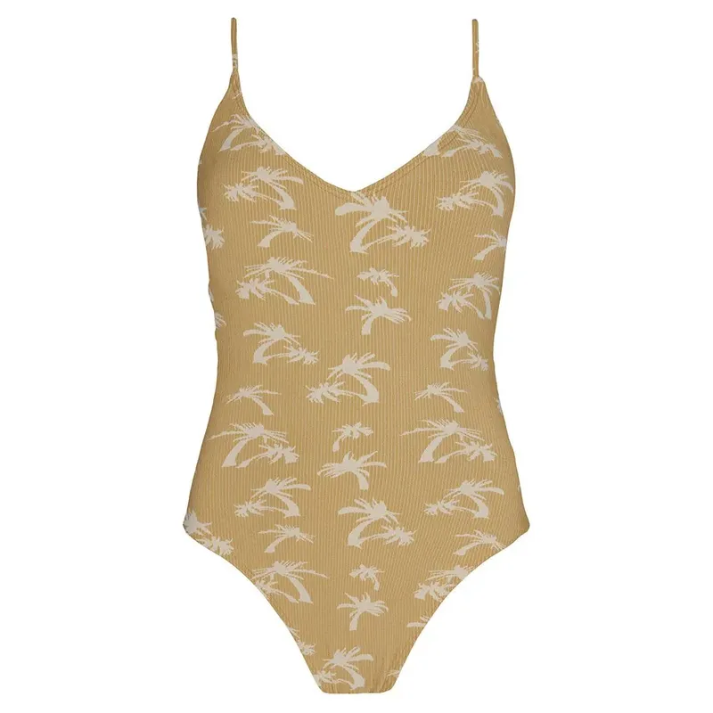 Barts Aloni Plunge Swimsuit Sand 40 Women