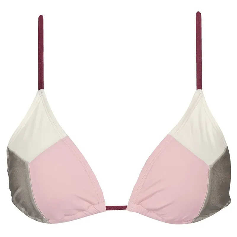 Barts Como Triangle Bikini Top Champagne 38 Women
