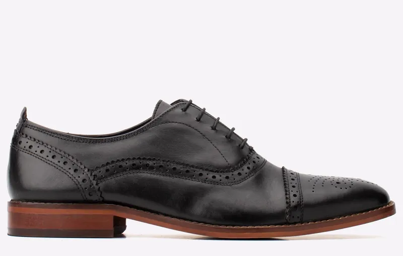 Base London Cast Leather Mens - Black - Size Uk 11
