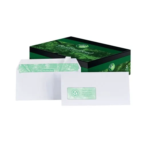 Basildon Bond Envelopes Wallet Peel and Seal Window 120gsm [Pack 500]