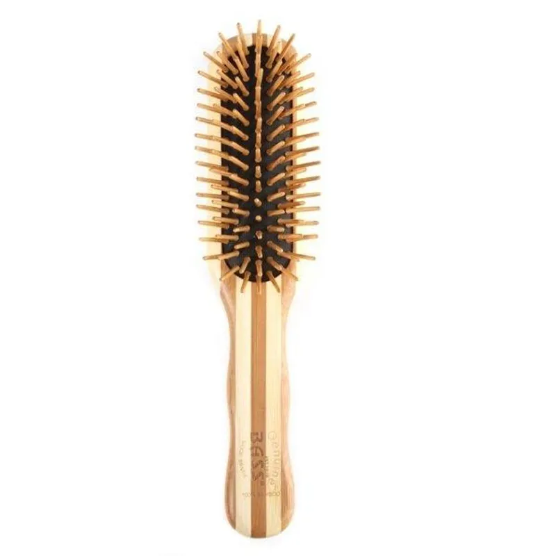 Bass Unisex Green Medium Paddle Brush in Beige Beige female