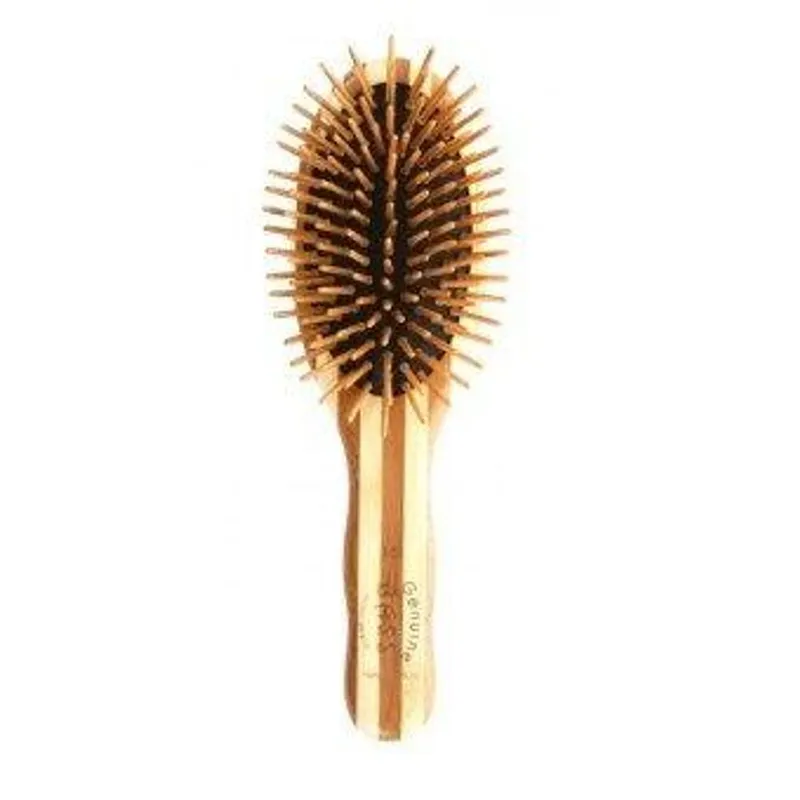 Bass Green Large Oval Brush in Beige Beige