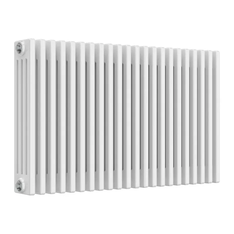 Bathroom Kingdom Colona White 4 Column Horizontal Traditional Radiator 600x1190 White