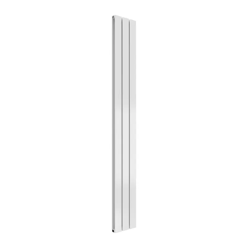 Bathroom Kingdom Flat White Double Flat Panel Vertical Radiator 1600x218 White
