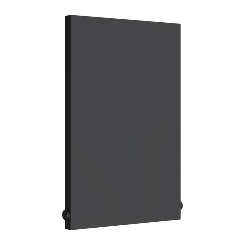 Bathroom Kingdom Slimline Anthracite Horizontal Radiator 600x400 in Grey Grey