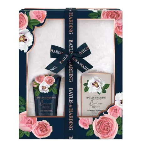 Baylis & Harding Boudoire Rose Slippers Set