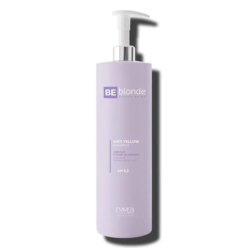 Be Blonde Silver Shine Anti Yellow Shampoo 1000ml in Clear - Clear