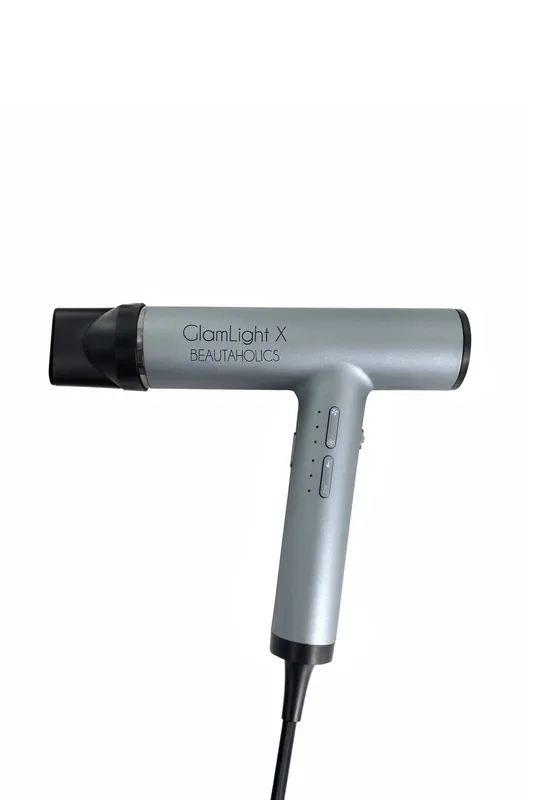 Beautaholics GlamLight X Salon Professional Lightweight Hair Dryer in Grey - Grey