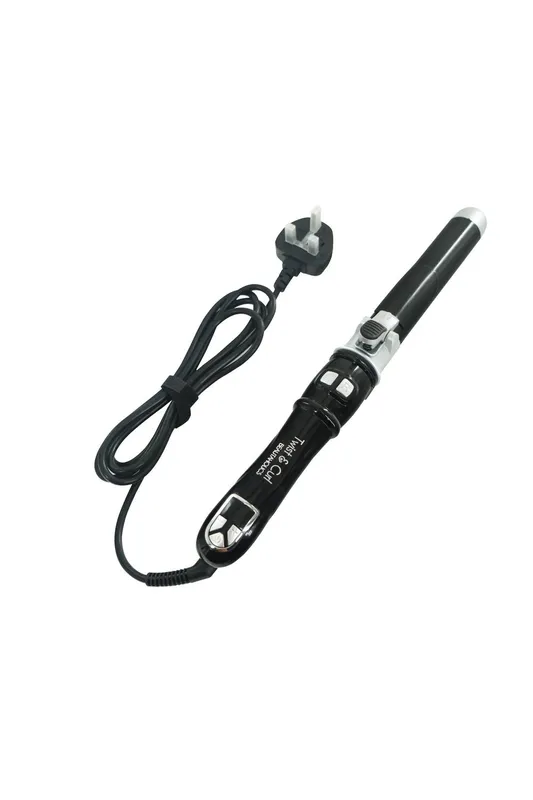 Beautaholics Twist & Curl Automatic Rotating Hair Curler in Black Size: 28mm - Black - Size: 28mm