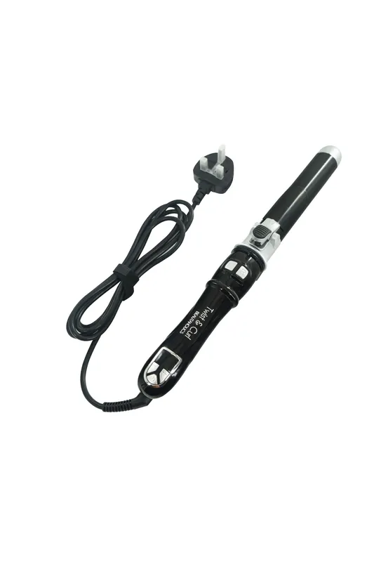 Beautaholics Twist & Curl Automatic Rotating Hair Curler in Black Size: 32mm Black 32mm