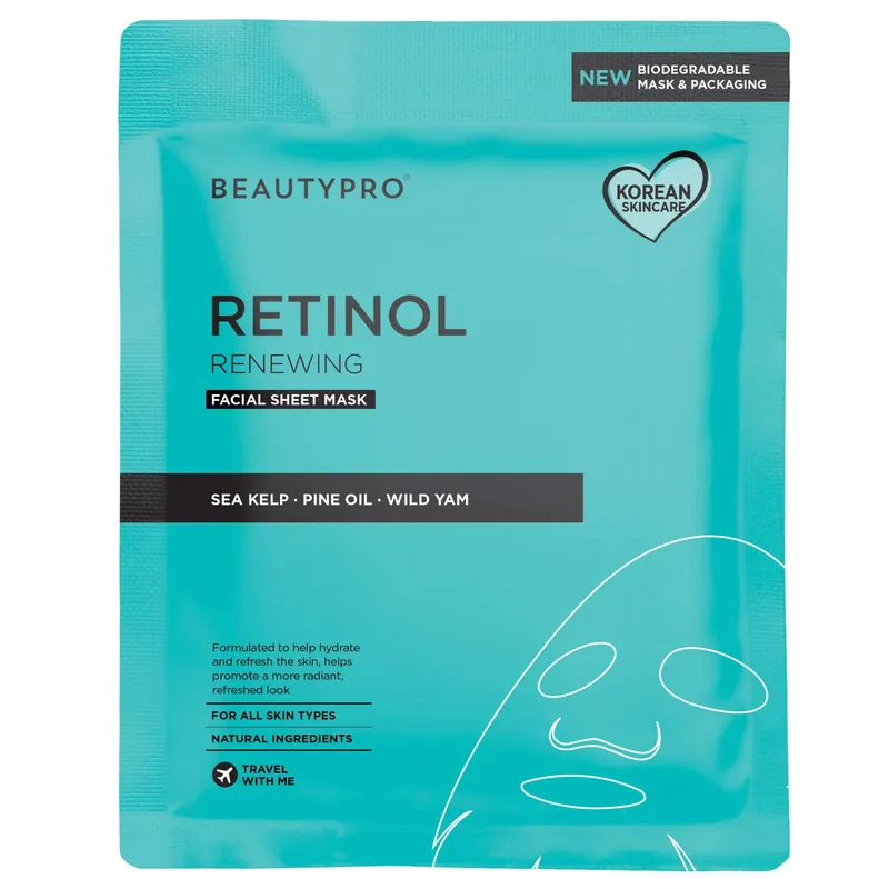 Beautypro Retinol Anti-Ageing Sheet Mask