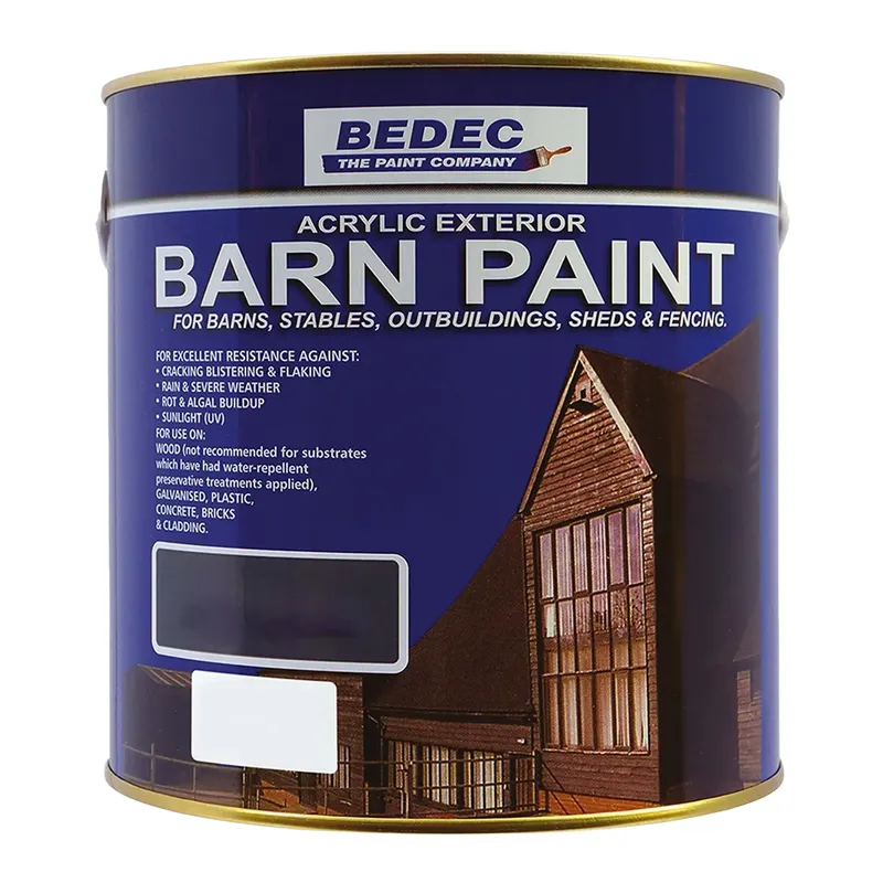 Bedec - Barn Paint - Semi-Gloss - Battleship Grey - 5L