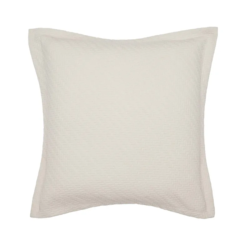 Bedeck of Belfast Fine Linens Andaz Sham Pillowcase, Linen