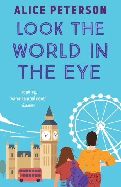 Alice Peterson Look the World in the Eye Paperback Book Multicolor