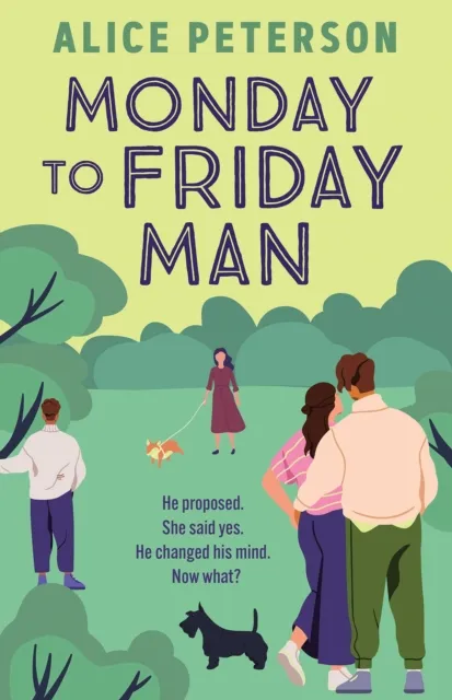 Alice Peterson Monday to Friday Man Paperback Book Multicolor