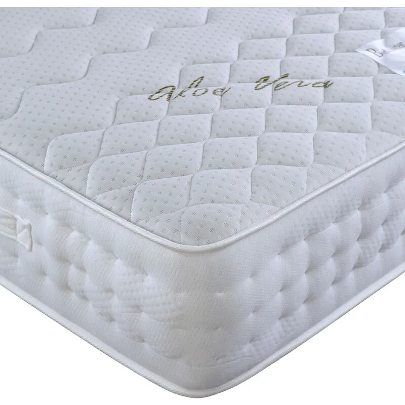Bedmaster - Aloe Vera Pocket Sprung Memory Foam Mattress Small Single