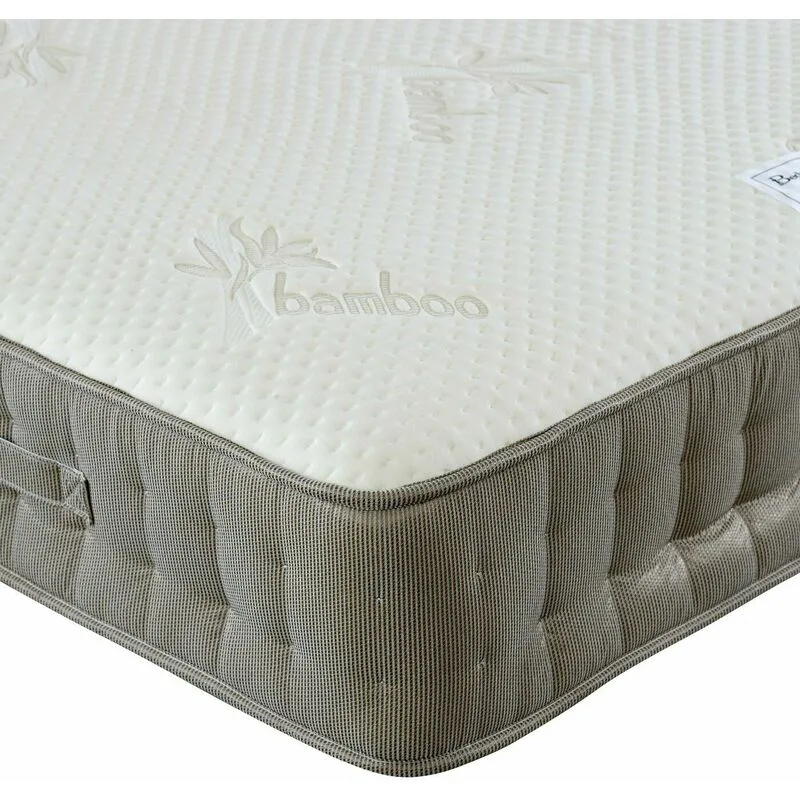 Bedmaster - Bamboo Vitality 2000 Pocket Sprung Memory Foam Mattress King Size
