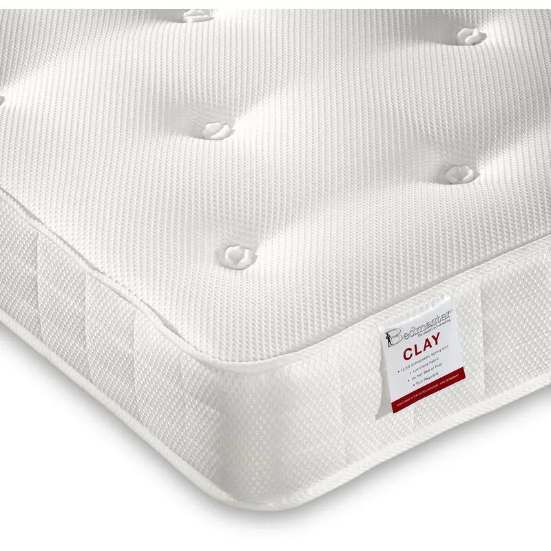 Bedmaster - Clay Ortho Low Profile Mattress Double